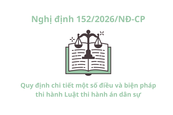 Nghị định 152/2026/NĐ-CP Quy định chi tiết một số điều và biện pháp thi hành Luật thi hành án dân sự