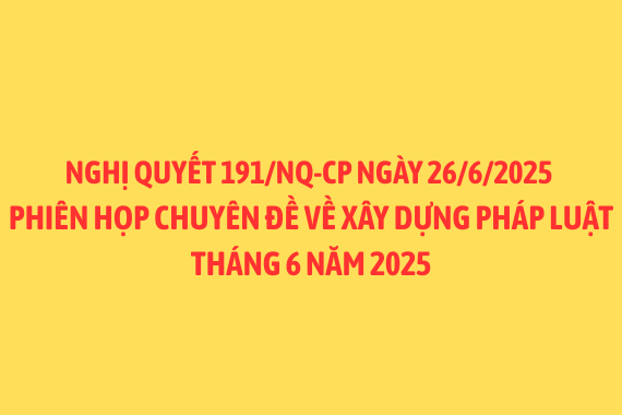 Nghị quyết 191/NQ-CP của Chính phủ về Dự án Luật Thi hành án dân sự