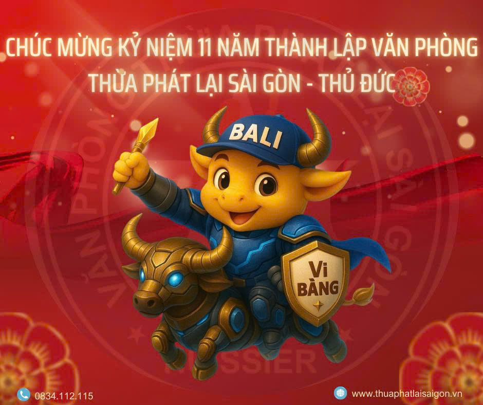 KỶ NIỆM 11 NĂM THÀNH LẬP VĂN PHÒNG THỪA PHÁT LẠI SÀI GÒN – THỦ ĐỨC