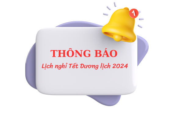 Thừa phát lại Sài Gòn - Thông báo lịch nghỉ Tết Dương lịch 2024